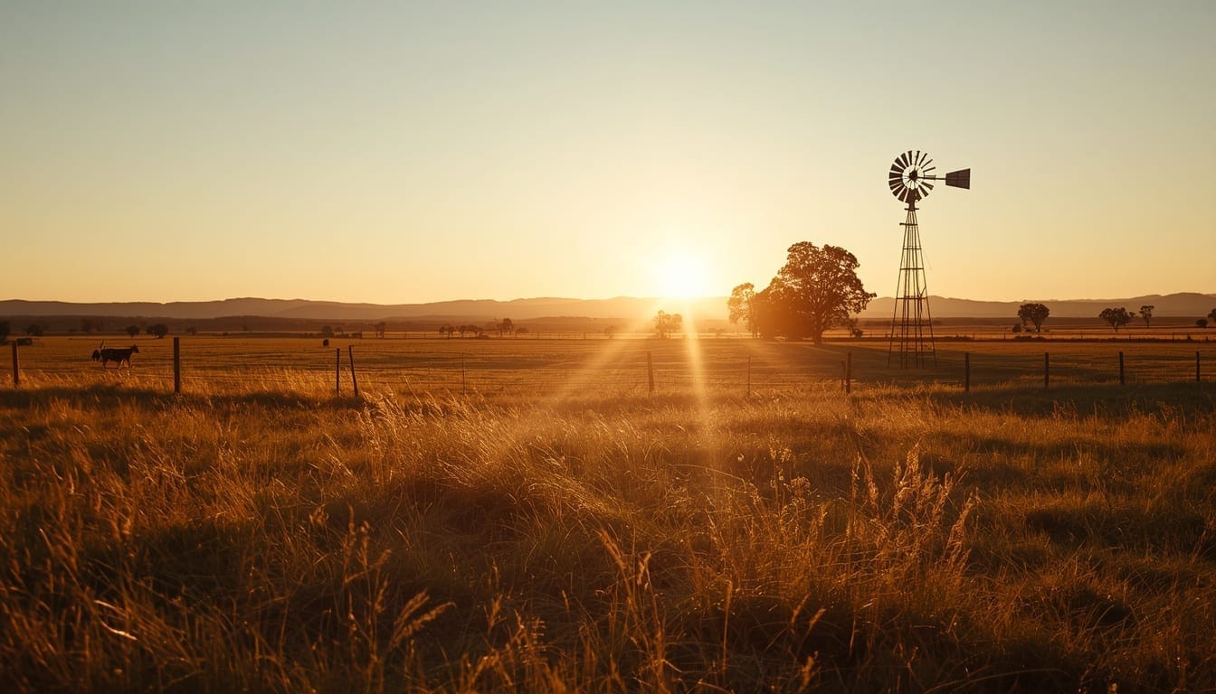 Australian Red Dirt Countryside