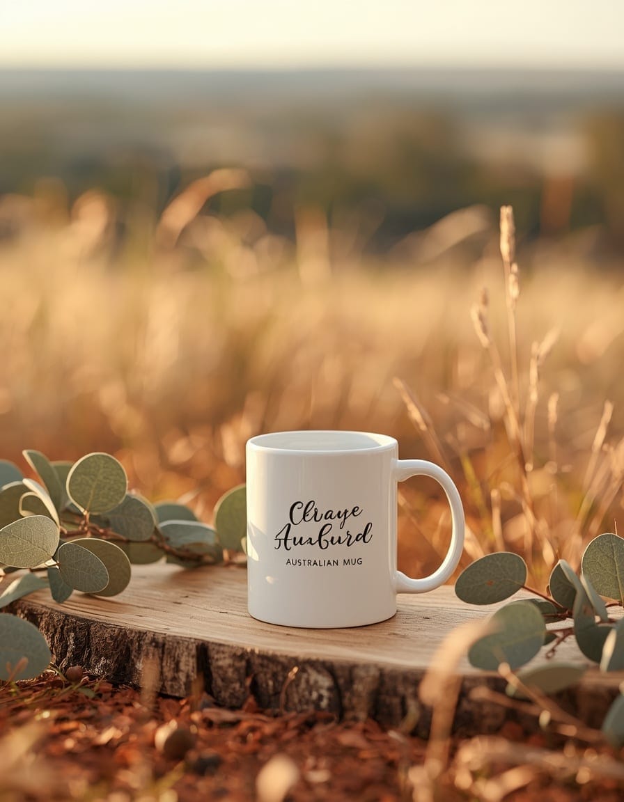 11oz Ceramic Mug Detail