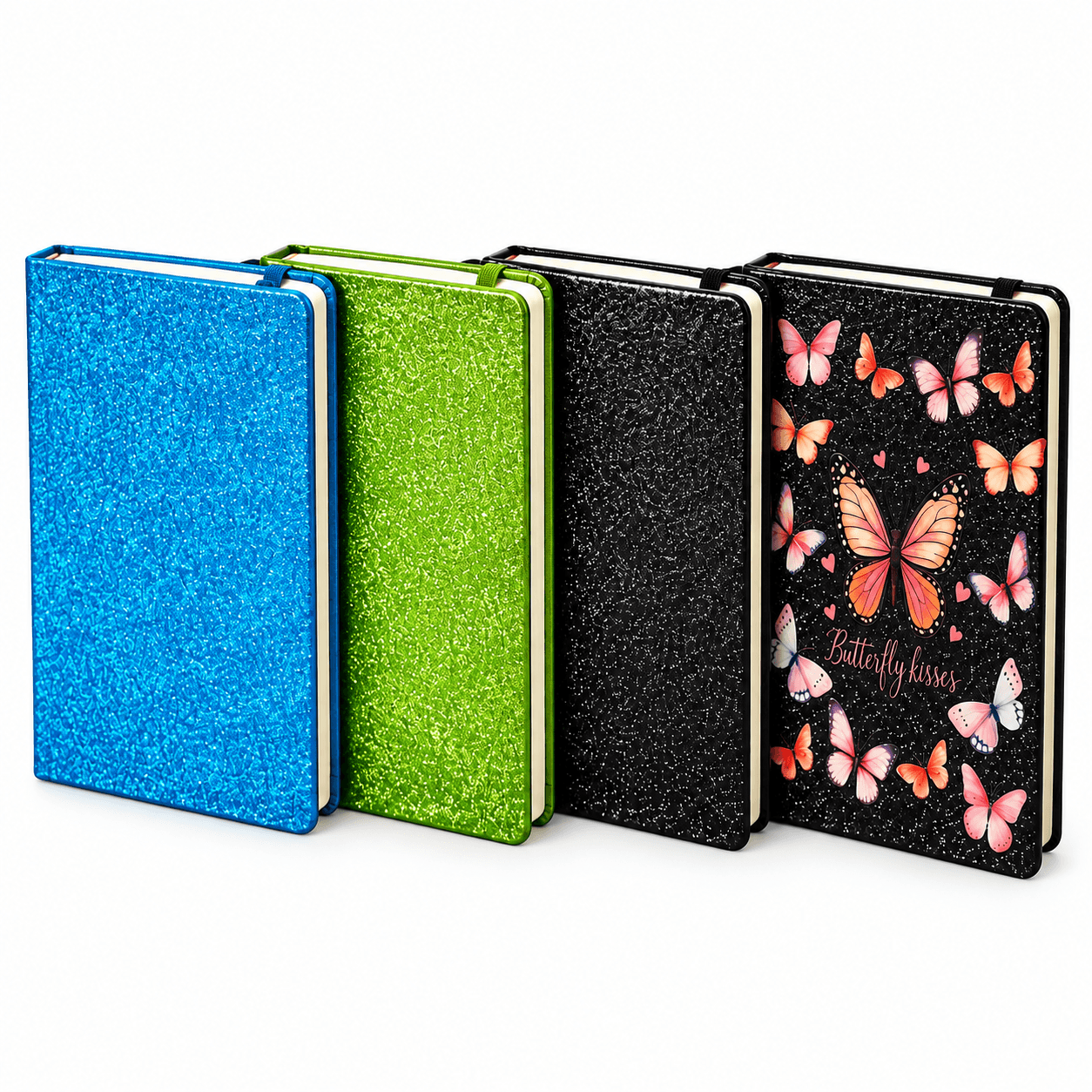 A5 Glitter Notebook Details